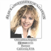 #LAURAHGUILLENFOUNDATION シール (正面)