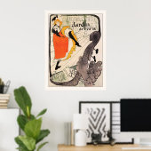 Laurec:ジェーンアヴリル、ジャルダン・ド・パリ ポスター (ホームオフィス)