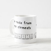 Laureentiosの定期的なテーブル名mag コーヒーマグカップ (正面左)