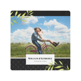 LaurelパーソナライズされたとDamaskの写真 メタルプリント