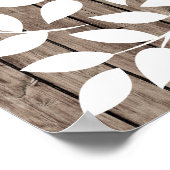 Laurel - 100 Signature Guest Book Alternative ポスター (角)