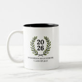 Laurel Crest Class of 2026 Mug ツートーンマグカップ (左)