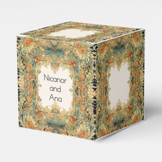 Laurel & Filigree Enchantment フェイバーボックス (正面サイド)