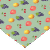 Laurel Green Tableclothの各種の新鮮な果物 テーブルクロス (アングル)