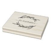 Laurel Leaf独自の名前を作成 ラバースタンプ (スタンプ)