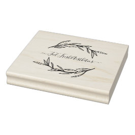 Laurel Leaf独自の名前を作成 ラバースタンプ