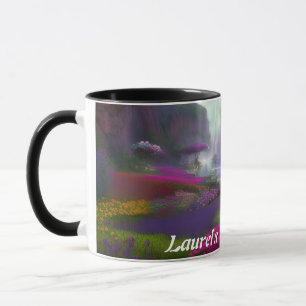 Laurel's Morning Teaカスタマイズ可パーソナライズされた能 マグカップ