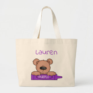 Laurenのテディベアのトート ラージトートバッグ