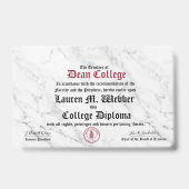 Lauren M. Webber バッジ (正面)