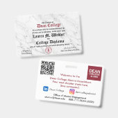 Lauren M. Webber バッジ (正面＆裏面)