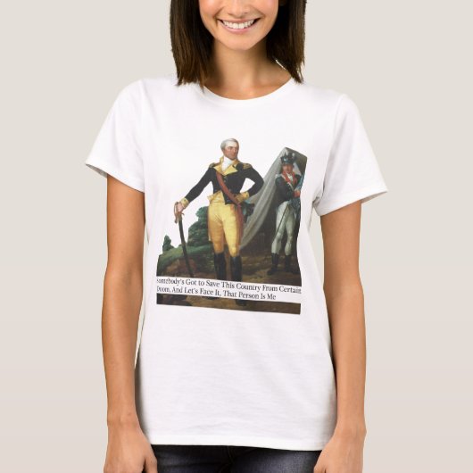 Laurensはある特定の運命からのこの国を救っています Tシャツ (正面)