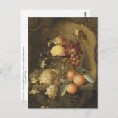 Laurens Craenによるタッツァのブドウとレモン ポストカード (正面/裏面)