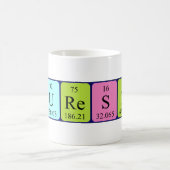 Laurestine定期的なテーブル名mag コーヒーマグカップ (中央)