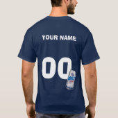 Laurieのソフトボール Tシャツ (裏面)