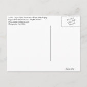 Laurie、ラリー及びLouie 案内ポストカード (裏面)