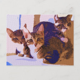 Laurie、ラリー及びLouie 案内ポストカード