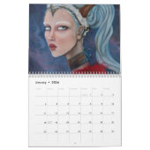 Laurie McClave 2014のカレンダーの芸術 カレンダー (1月 2026)