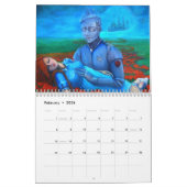 Laurie McClave 2015のカレンダーの芸術 カレンダー (2月 2026)