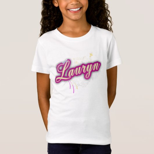 laurynのため tシャツ (正面)