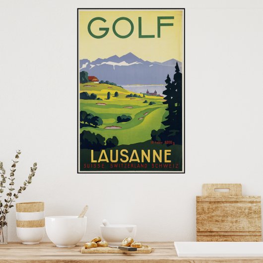 Lausanne Golf ポスター (キッチン)