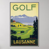 Lausanne Golf ポスター (正面)