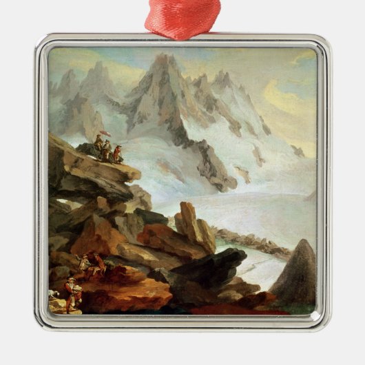 Lauteraar 1776年の山 メタルオーナメント (正面)