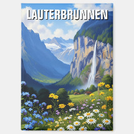 Lauterbrunnen Switzerland Travel マグネット