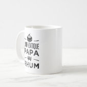 L'authentique papa au rhum コーヒーマグカップ (正面左)