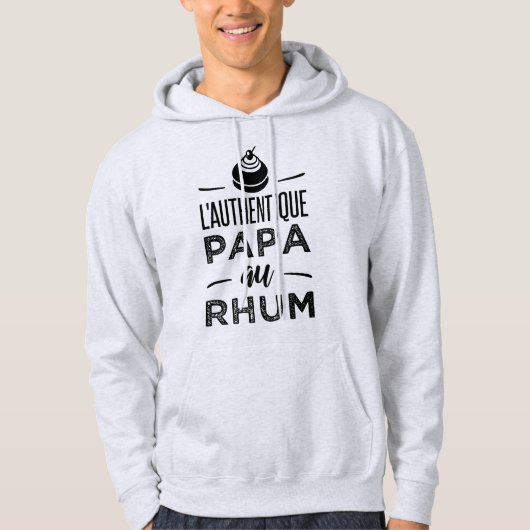 L'authentique papa au rhum パーカ (正面)