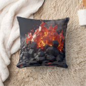 Lava Blocks クッション (ブランケット)