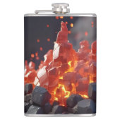 Lava Blocks フラスク (正面)