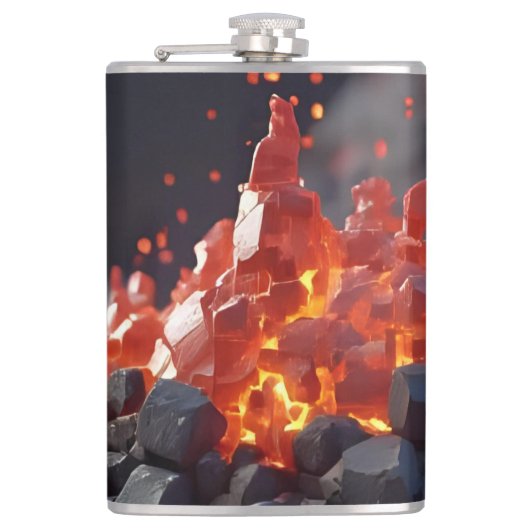 Lava Blocks フラスク (正面)