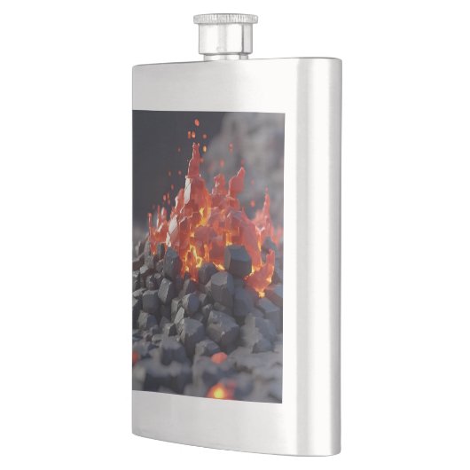 Lava Blocks フラスク (左)