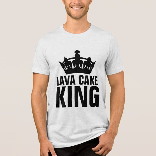 LAVA CAKE KING T-Shirt トライブレンドＴシャツ (正面)