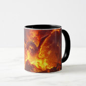 Lava Dragon 11oz Ceramic Mug マグカップ (正面右)