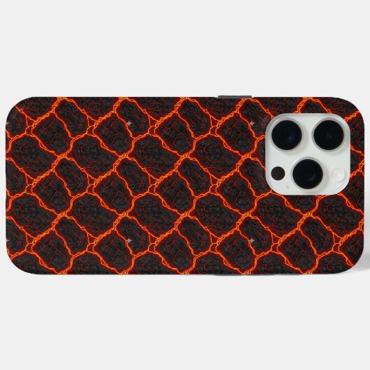 Lava Flow Seamless Pattern Case-Mate iPhoneケース (裏面 (横))