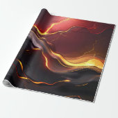 Lava Flow Volcanic ラッピングペーパー (アンロールド)