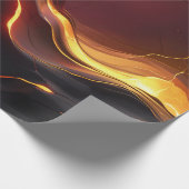 Lava Flow Volcanic ラッピングペーパー (角)