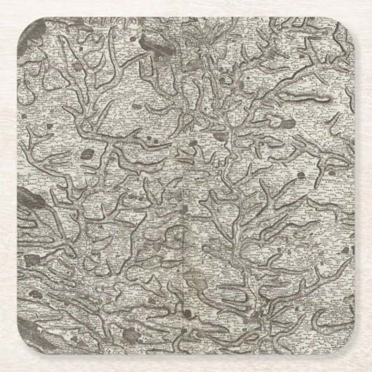 Laval スクエアペーパーコースター (正面)