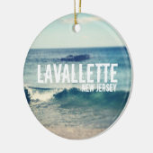 Lavallette- 2013年-海岸の回復 セラミックオーナメント (左)