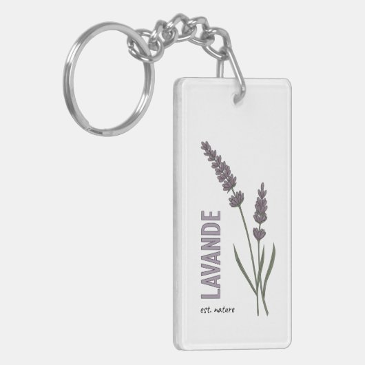 Lavande est. Nature キーホルダー (正面左)