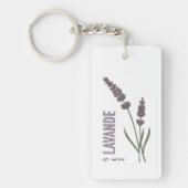 Lavande est. Nature キーホルダー (正面)