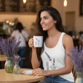 Lavande est. Nature コーヒーマグカップ