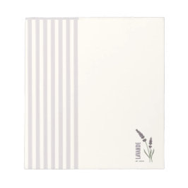 Lavande est. Nature ノートパッド