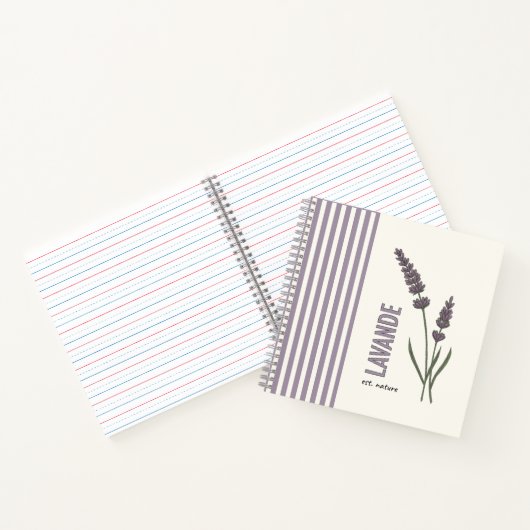 Lavande est. Nature ノートブック (内部)