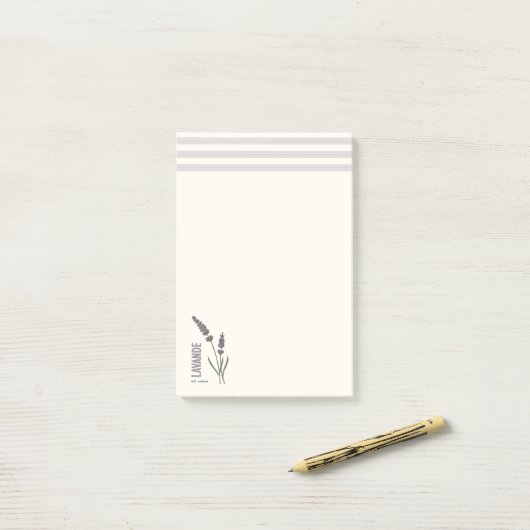 Lavande est. Nature ポストイット (デスク上)