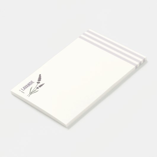 Lavande est. Nature ポストイット (アングル)