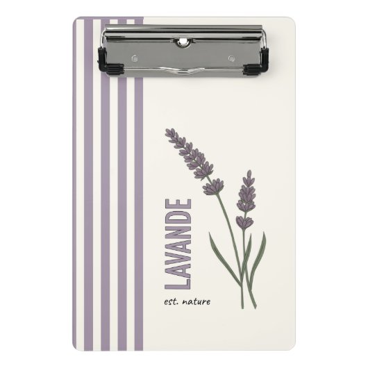 Lavande est. Nature ミニクリップボード (正面)