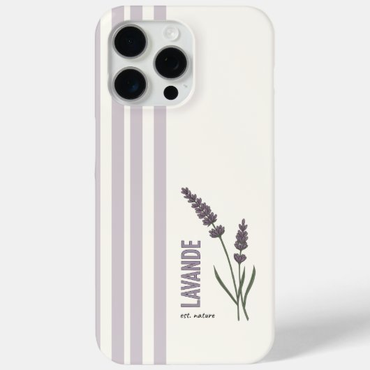 Lavande est, Nature Case-Mate iPhoneケース (裏面)