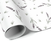 Lavande flowers ラッピングペーパー (ロールコーナー)